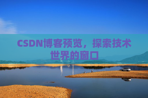 CSDN博客预览，探索技术世界的窗口